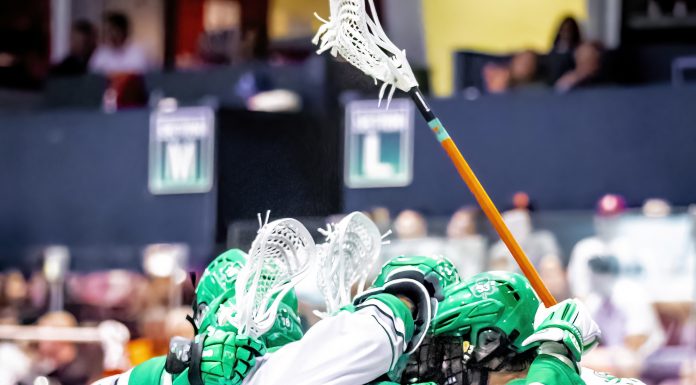 Sundown Leads Shamrocks Over Timbermen To Notch Sixth Win