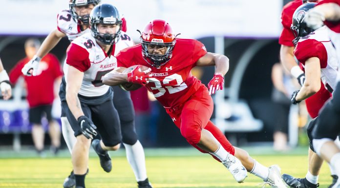 Westshore Rebels Sit Atop The BCFC With Win Over Raiders