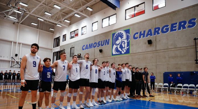 Camosun Chargers to host CCAA’s top varsity MVB teams