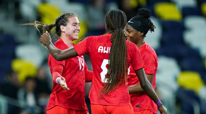 Canada beats Brazil at the 2023 SheBelieves Cup
