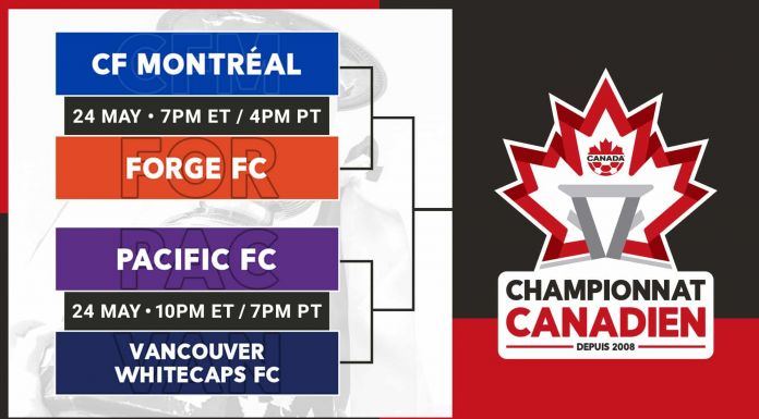 Canadian Championship Semi-Finals set for Wednesday night