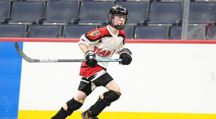Saanich teen suits up for Canada at ball hockey world championship