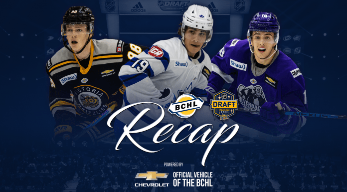 NINE BCHL PLAYERS SELECTED IN 2023 NHL DRAFT