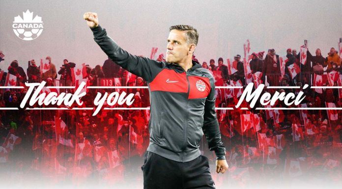 John Herdman Steps Down From Head Coach Of The Men’s National Team