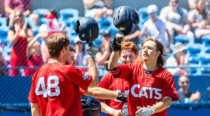 ‘Cats SWEEP Riverhawks to win second-half North Division title!