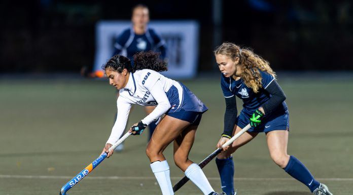 Blues top Vikes in dramatic Game 1 shootout