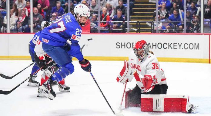 Canada edged by U.S. at Women’s Worlds