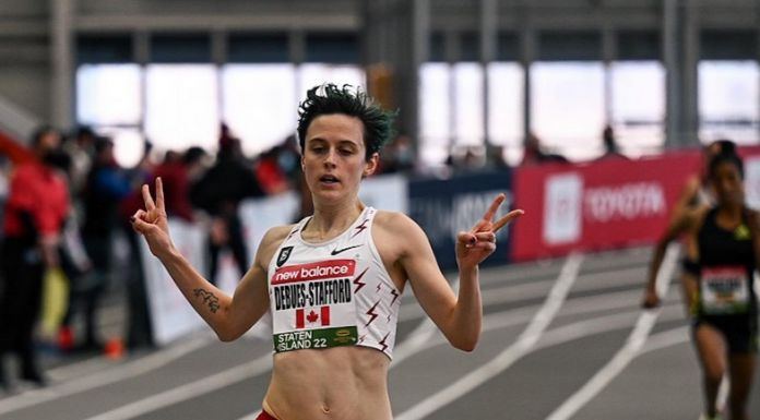 Olympic Finalist DeBues-Stafford set to Race at Victoria Track Classic
