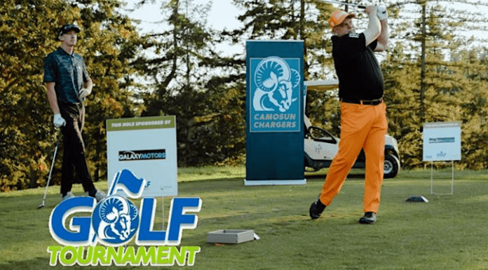 Tee it up at the Camosun Chargers Golf Tournament